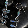 Paua Shell Earrings - Bali Silver (Sterling) - OutOfAsia